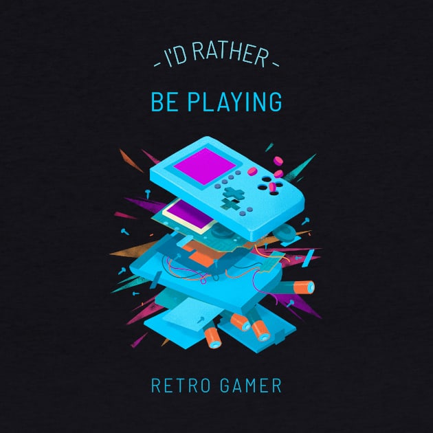 Retro Gamer - Awesome Art and Drawing Retro Game Lover by LetShirtSay